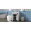 Ensemble de meuble-lavabo simple 24,2 po avec plateau en céramique Dylin