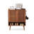 Nut-Brown Solid wood Shoe Storage