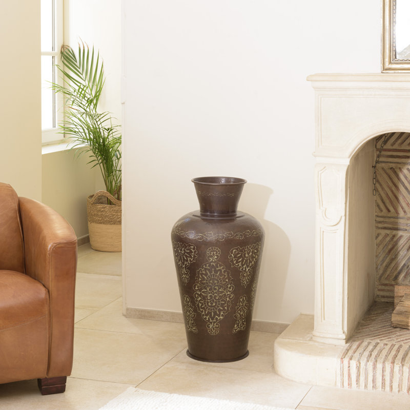 Cassina Aluminum Floor Vase