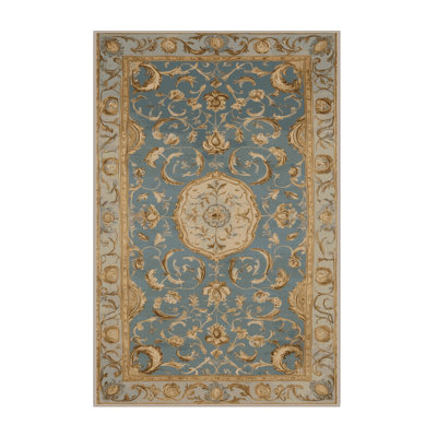 Machine Washable French Brown Area Rug