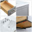 Meuble-lavabo simple 42 po avec plateau en marbre-94811315-94811310