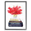 « mode motif rouge fleur bookstack », impression-45197990-45197995