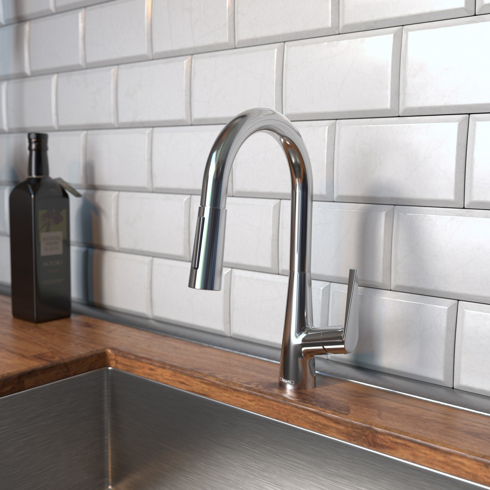 Talis S Prep Pull-Down Kitchen Faucet, Chrome
