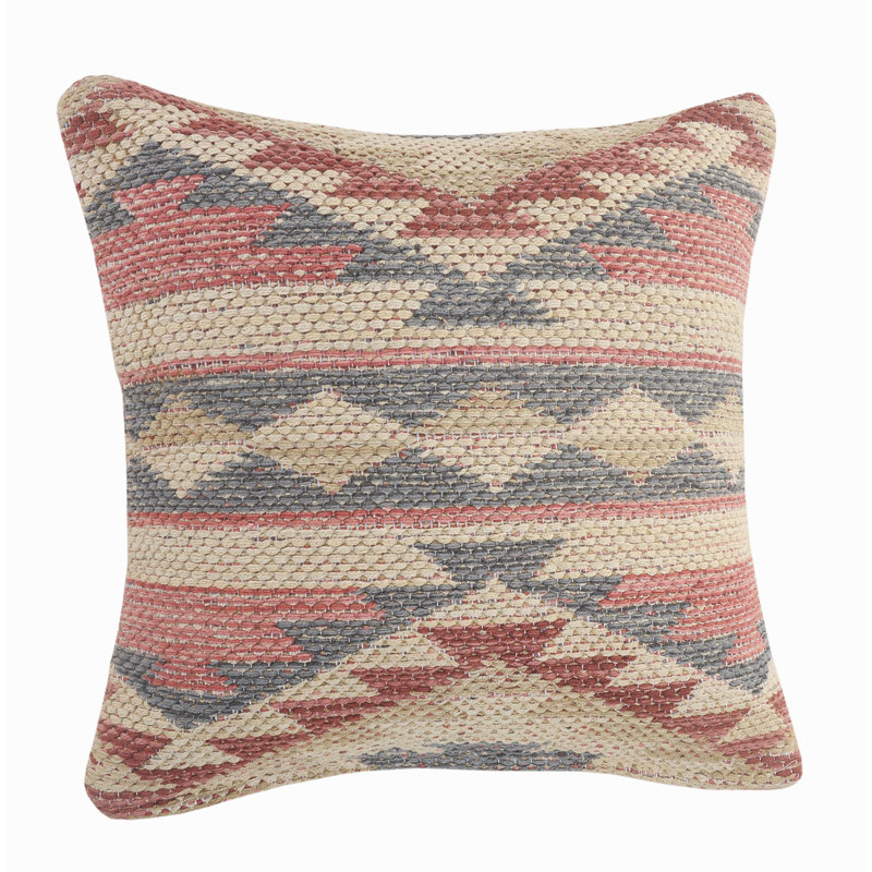Marrice Southwestern Geometric Square Throw Pillow Cover, Pillow Cover Only - No Insert