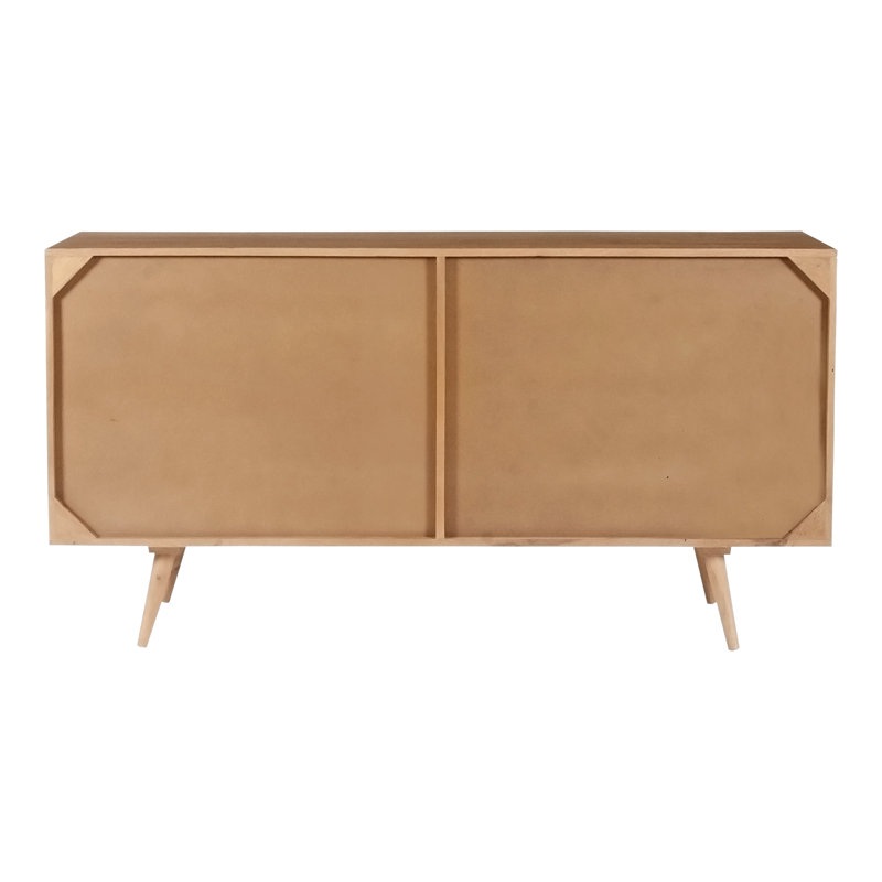 6 - Drawer Solid Wood Dresser, Brown