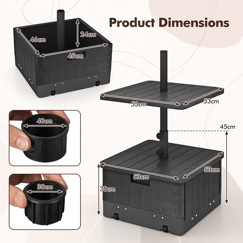 9.5kg Umbrella Base