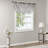 Irina Diamond Sheer Embroidered Single Waterfall Valance-518592281