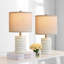 Ensemble de 2 lampes de table en céramique 24,75 "Modern Accent-2103949977-2103949979