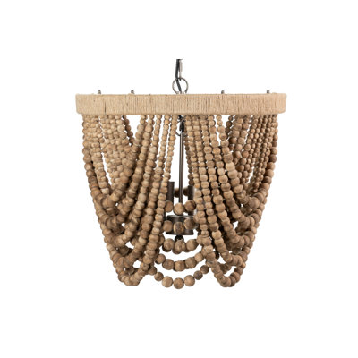 1 - Light Natural Unique/Statement Pendant