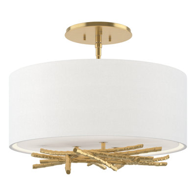 Plafonnier semi-encastré 3 lumières Brindille