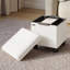 Banc de rangement avec repose-pieds Vérrant Boucle-640496176-641225997