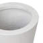 Jardinière Sighwarth - Béton blanc texturé-1599278782