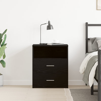 50cm W Manufactured Wood Bedside Table