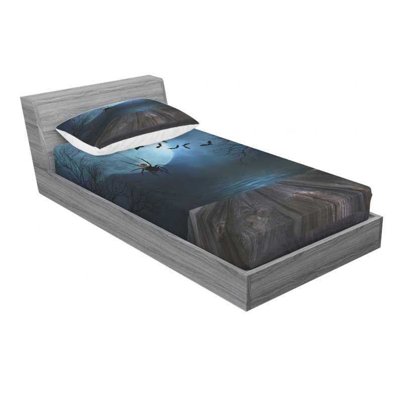 Microfiber Sheet Set, Twin XL Sheet Set with Fitted Sheet