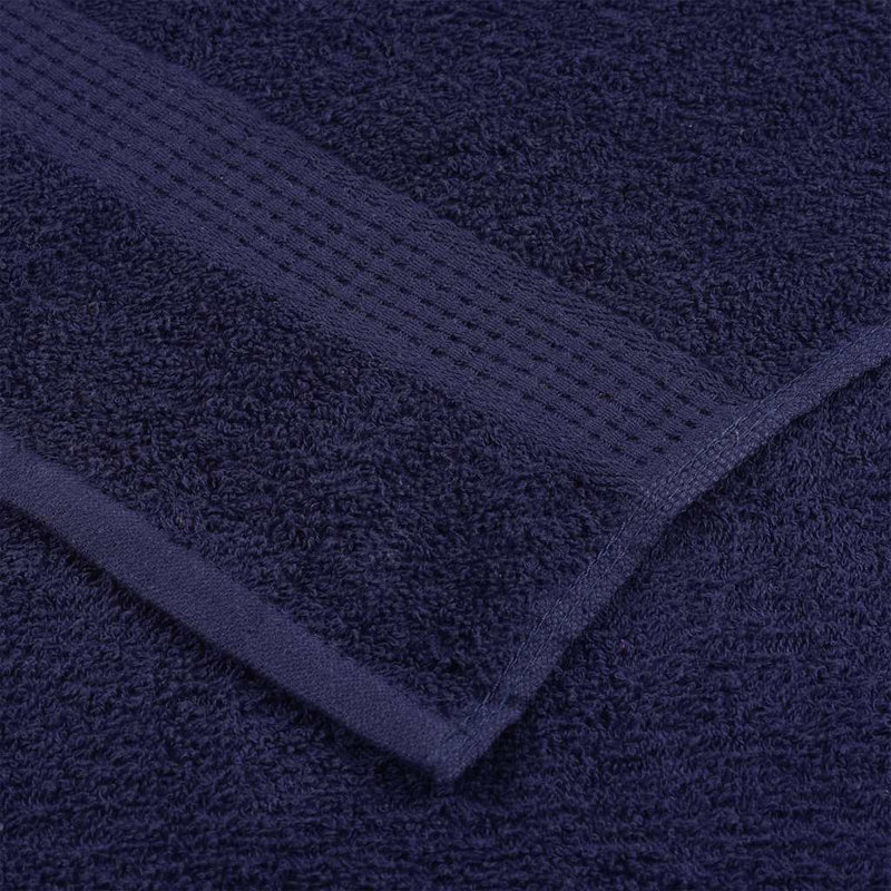 Ressa 100% Cotton Fingertip Towel, Navy blue