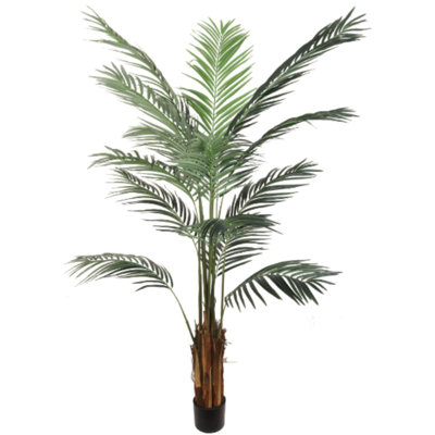 72" Tall Artificial Palm Plant in Pot