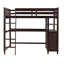 Lit mezzanine avec tiroirs et bureau, lit mezzanine en bois avec tablettes-2072335914-2072335909
