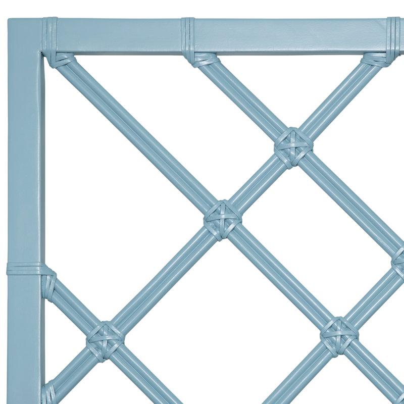 Darien Bed, King, Turquoise