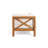 Brava X-Back Right Corner Bench, Beige-1111034374