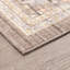Tapis traditionnel brun en polyester Alyssa-1432365155