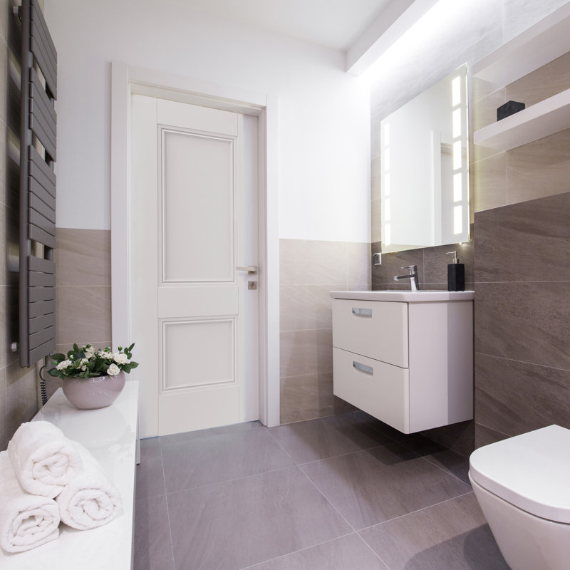 Hardwick Internal Door Primed, 198.1cm H x 61cm W x 3.5cm D