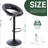 Mells Swivel Adjustable Height Bar Stool-959800492-943551228