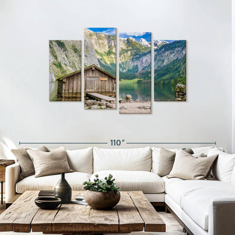 Chalet en bois Alvord, H 48 po x l 75 po