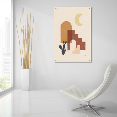 «Desert Arches 1» par Moira Hershey, art mural en verre acrylique