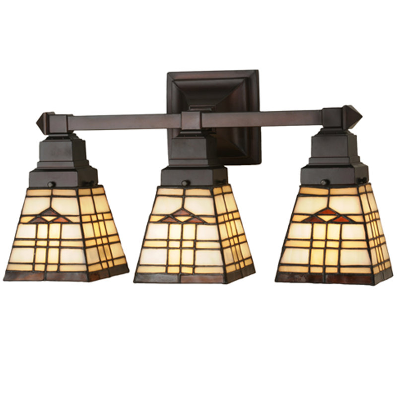 Éclairage pour meuble-lavabo 3 lumières mission Arrowhead