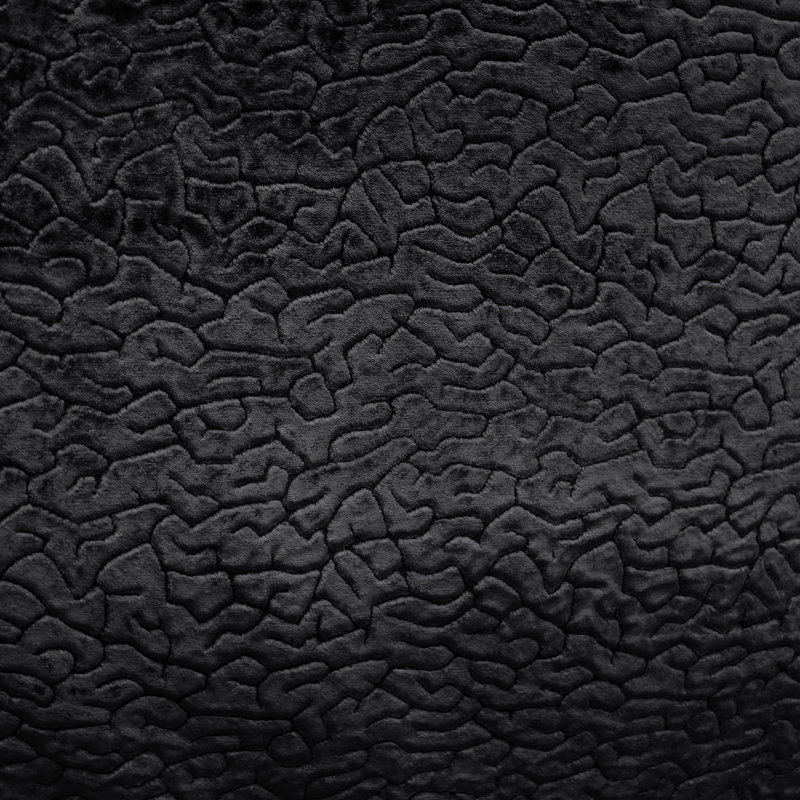 Textured Chenille | Galil Fabric_GALIL, Black