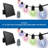 Outdoor 3 - Bulb 11.25'' Solar Powered LED String Light