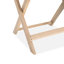Chaise de patio pliante en bois massif (ensemble de 2)-129100998