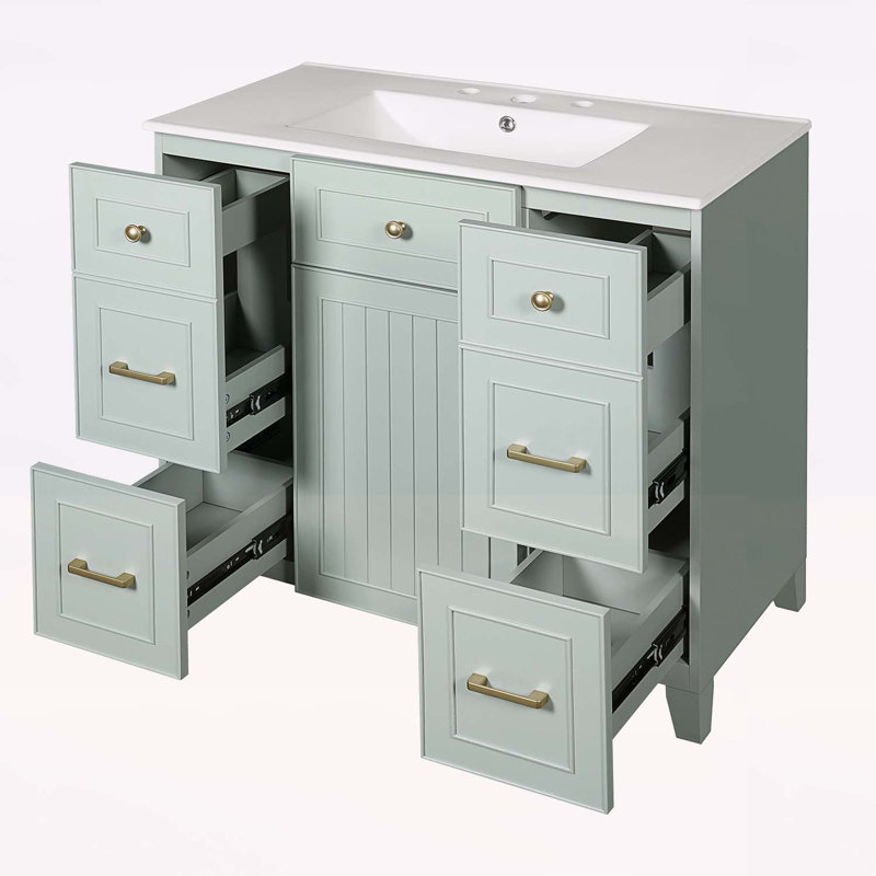 Meuble-lavabo sophistiqué avec des caractéristiques haut de gamme pour une fonctionnalité optimale