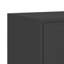 Buffet haut industriel rectangulaire en acier noir 39,6 po x 15,4 po x 42,1 po vidaXL-965892923