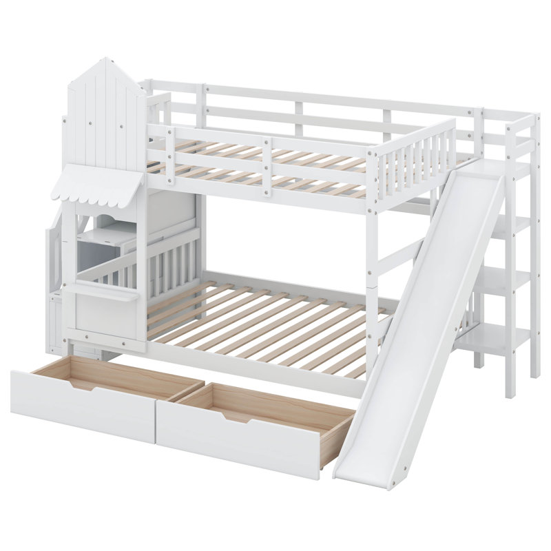 Lit pour enfant Chelchowska, Blanc