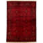 Tapis de zone en laine 5 pi x 6 pi 5 po main-of-kind-noué la 2010s esari turque Allaina