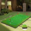 YUNIC 10 pi x 5 pi Golf Putter Green - 10 mm tapis de pratique en caoutchouc pour l'entraînement de golf professionnel intérieur et extérieur-102345042