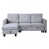 Velours gris clair est en rupture de stock