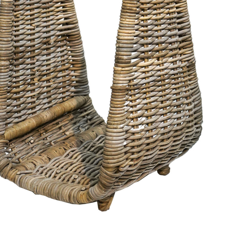  Rattan Indoor Log Storage