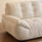White Chenille Modular Sofa bed cushion couch