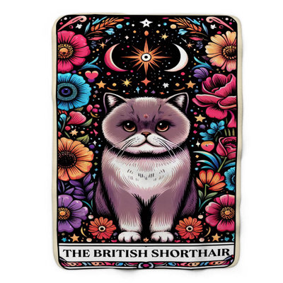 The British Shorthair Tarot Card - jeté de qualité supérieure 1 pièce