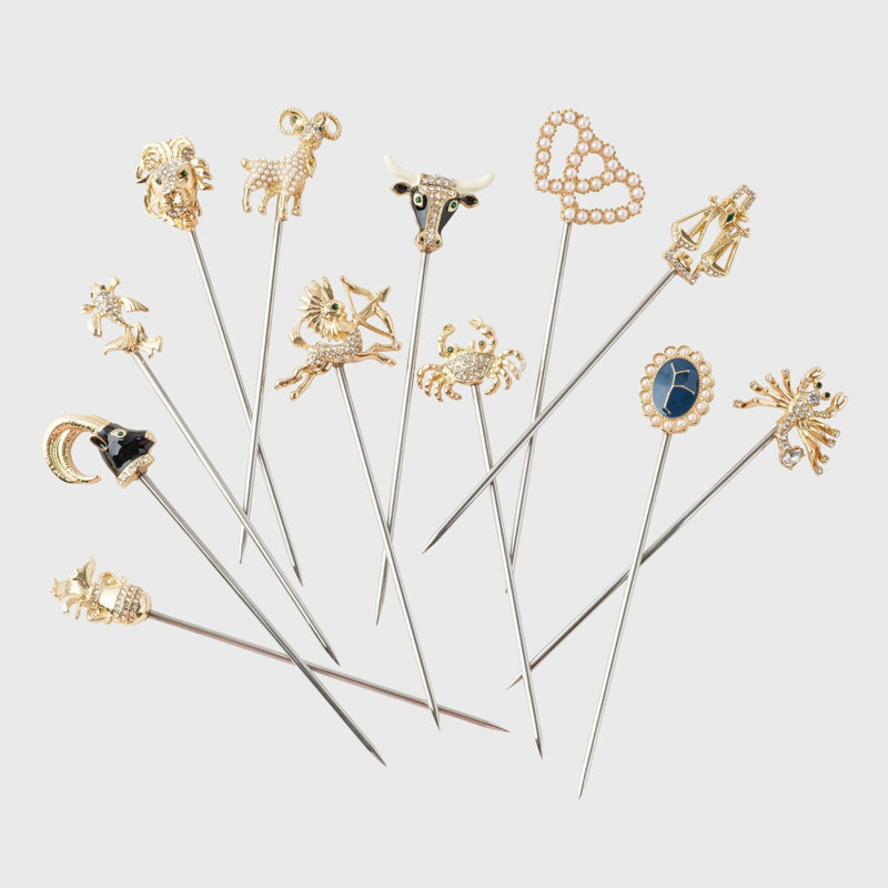 Zodiac Cocktail Pick Gift Set