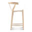 Tabouret de comptoir en frêne naturel