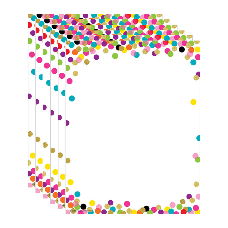 Papier confetti pour ordinateur