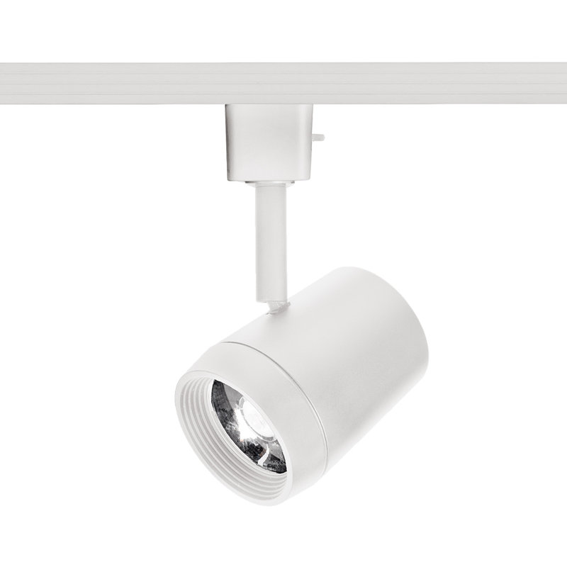 White Adjustable LED Track Head Light with Anti-Glare Design