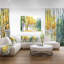«Beautiful Autumn Forest Watercolor», reproduction de paysage-34273399-34273661