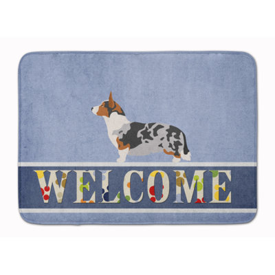 Tapis de bain bavarois Mountain Hound Welcome