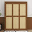 Lit plateforme escamotable pliable dans une armoire, lit escamotable en rotin-2029407480-2045457291