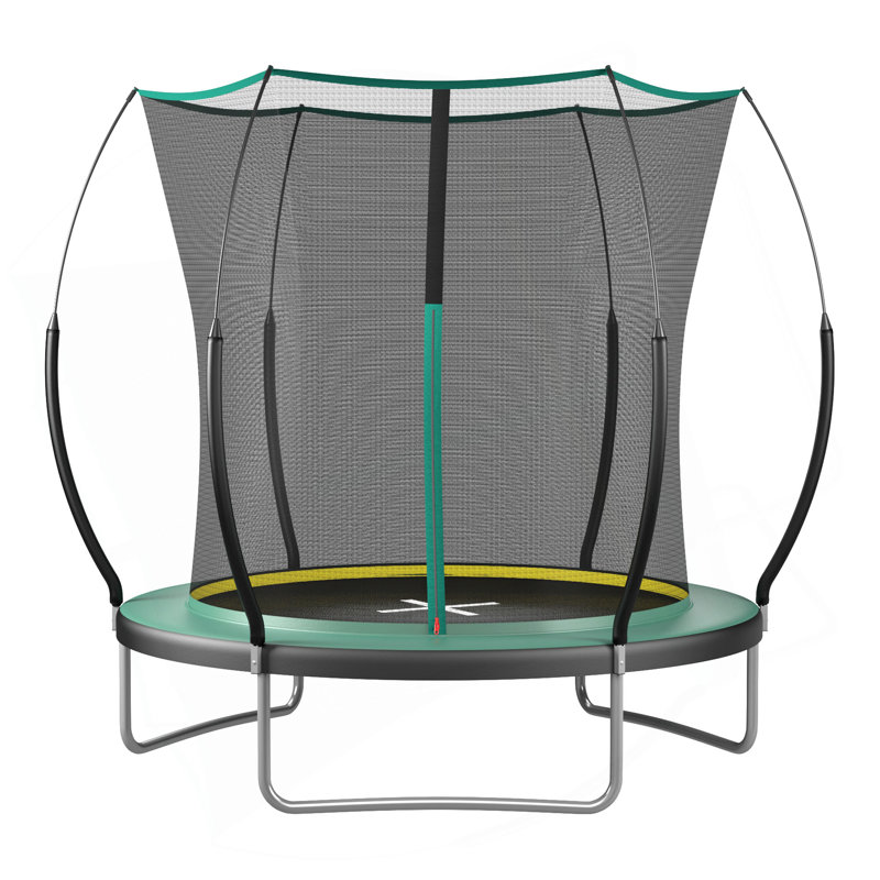 8FT Springfree no Gap Trampoline, Green
