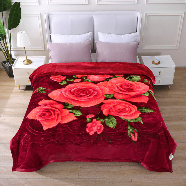 Couverture épaisse et moelleuse, couverture polaire double face, couverture épaisse et confortable pour la chambre à coucher